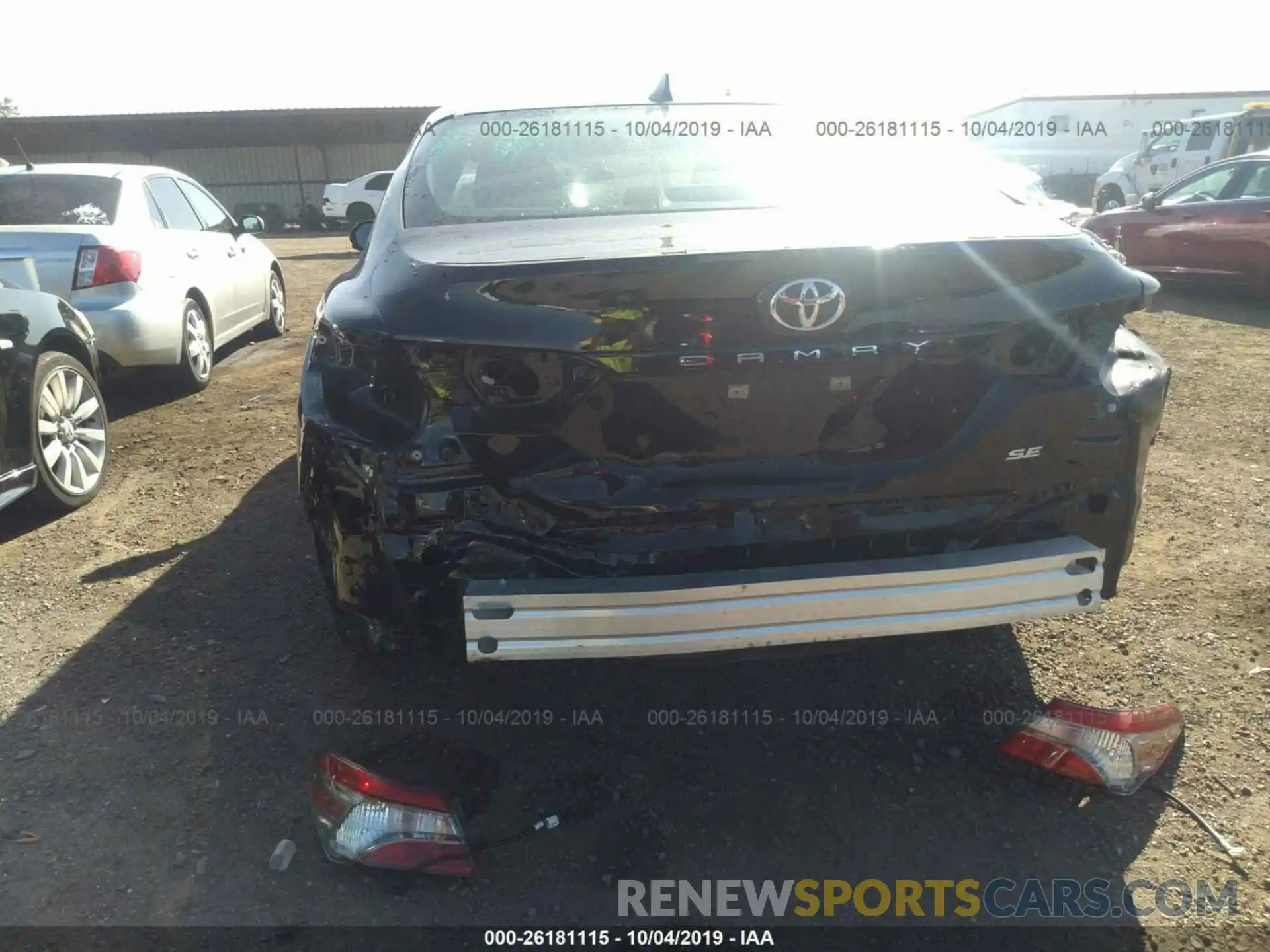 6 Photograph of a damaged car 4T1B11HK6KU166628 TOYOTA CAMRY 2019