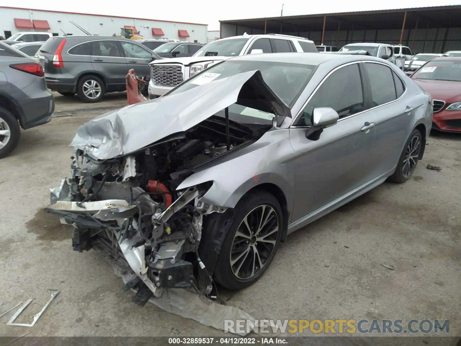 2 Фотография поврежденного автомобиля 4T1B11HK6KU168752 TOYOTA CAMRY 2019