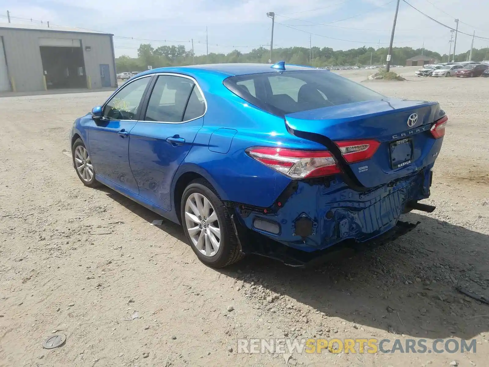 3 Photograph of a damaged car 4T1B11HK6KU169223 TOYOTA CAMRY 2019