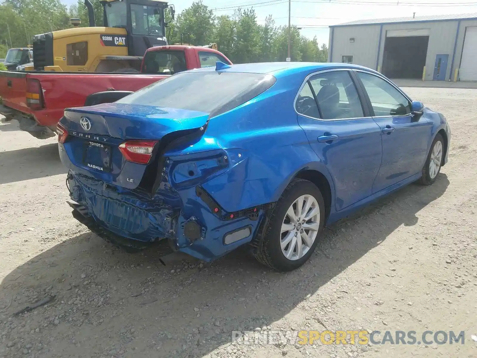 4 Photograph of a damaged car 4T1B11HK6KU169223 TOYOTA CAMRY 2019