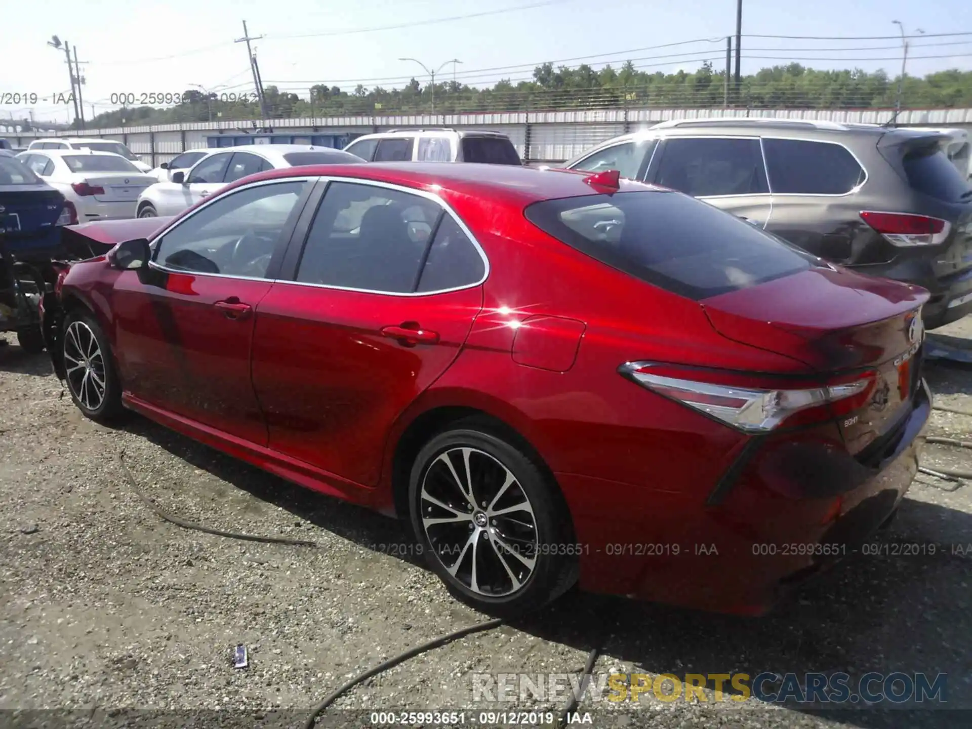 3 Photograph of a damaged car 4T1B11HK6KU170274 TOYOTA CAMRY 2019