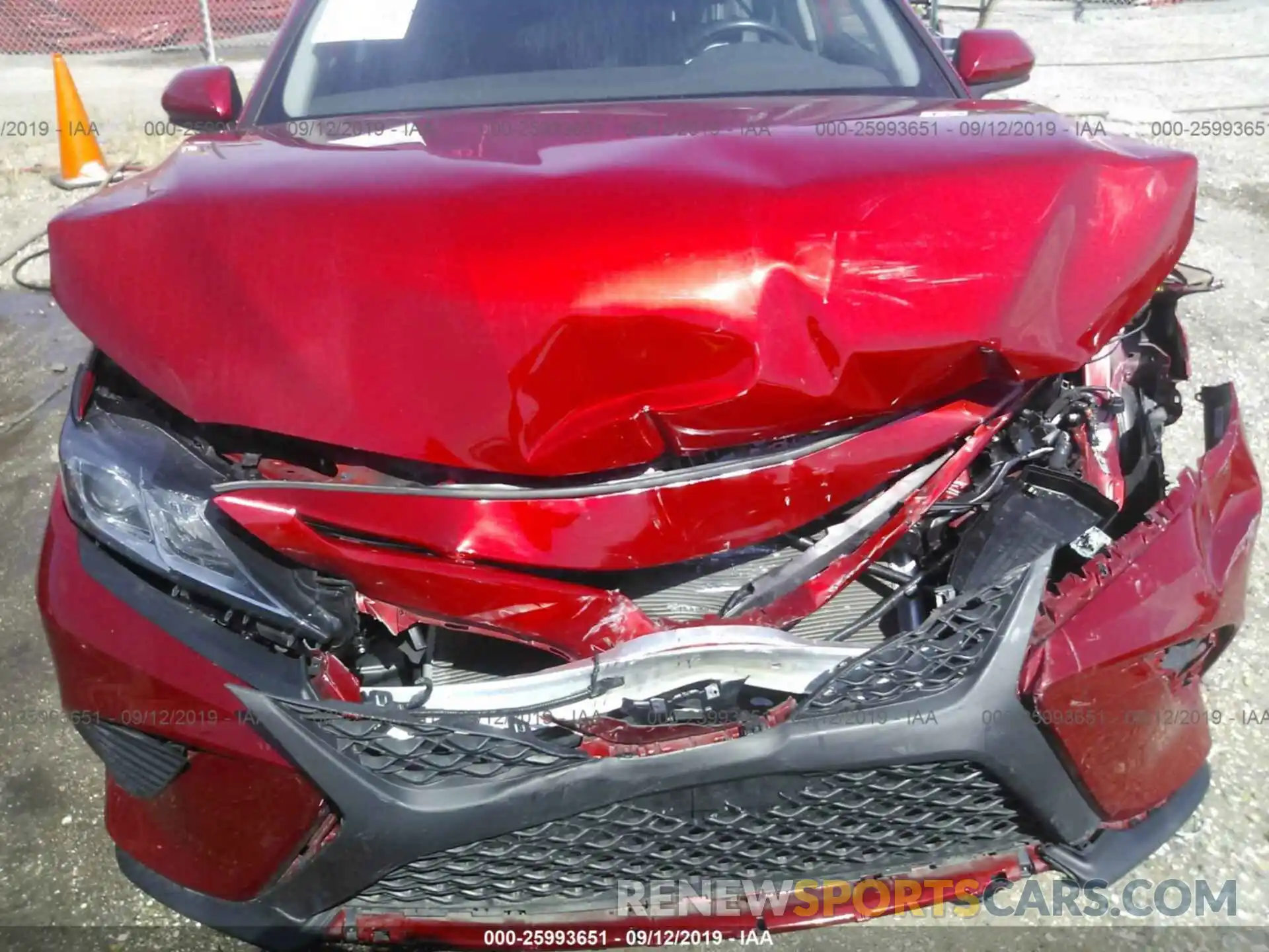 6 Photograph of a damaged car 4T1B11HK6KU170274 TOYOTA CAMRY 2019