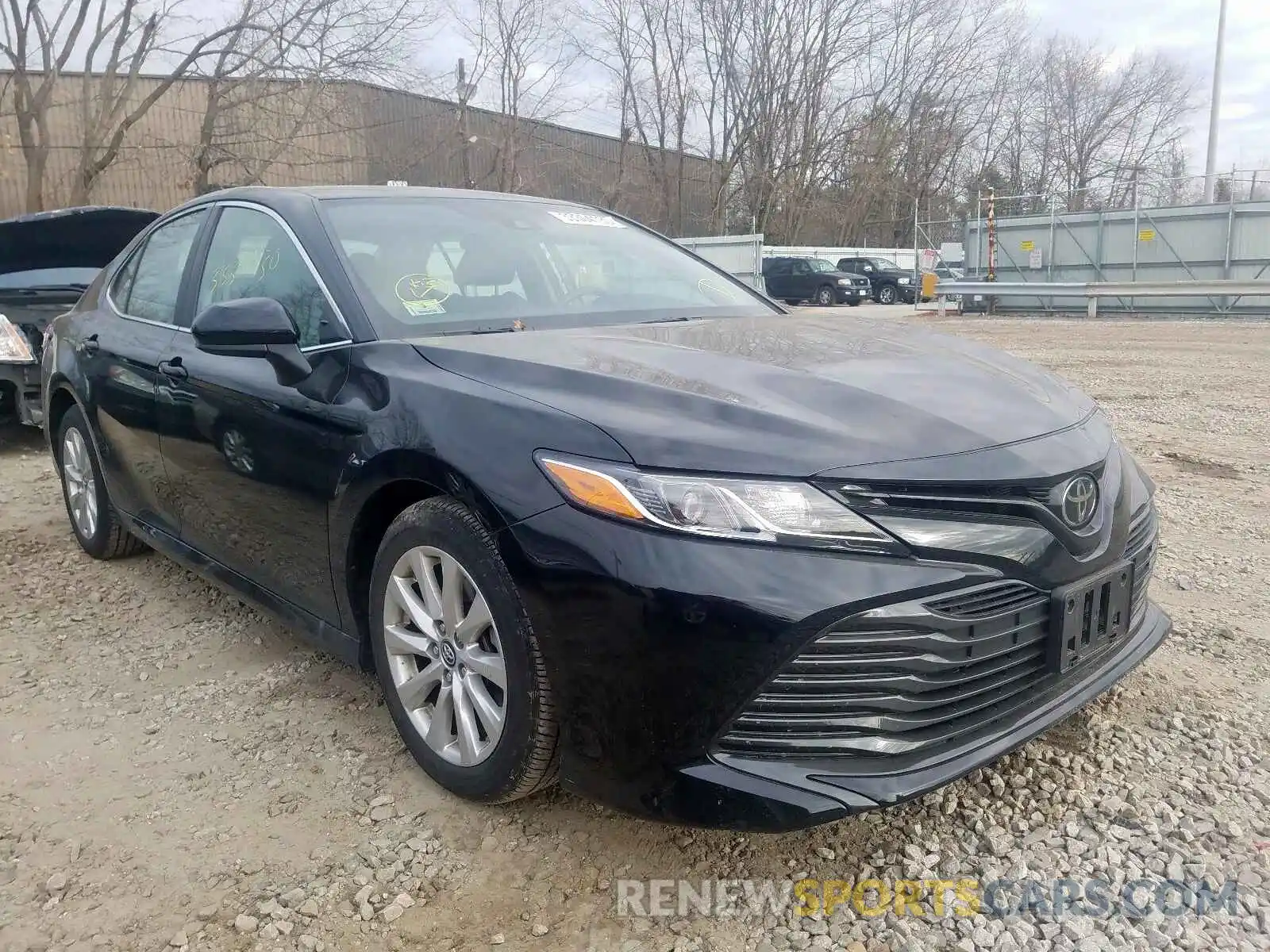 1 Photograph of a damaged car 4T1B11HK6KU171392 TOYOTA CAMRY 2019