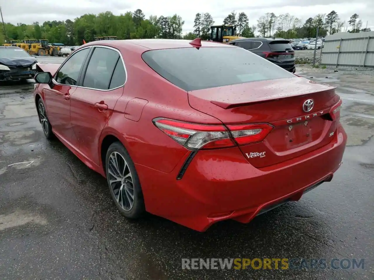 3 Photograph of a damaged car 4T1B11HK6KU171702 TOYOTA CAMRY 2019