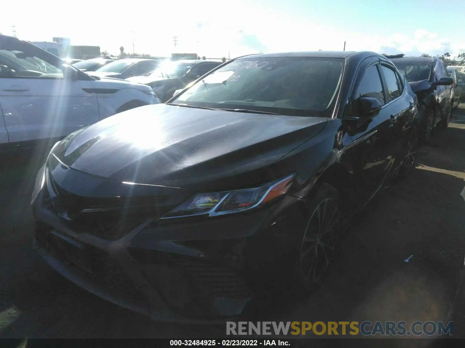 2 Photograph of a damaged car 4T1B11HK6KU171893 TOYOTA CAMRY 2019