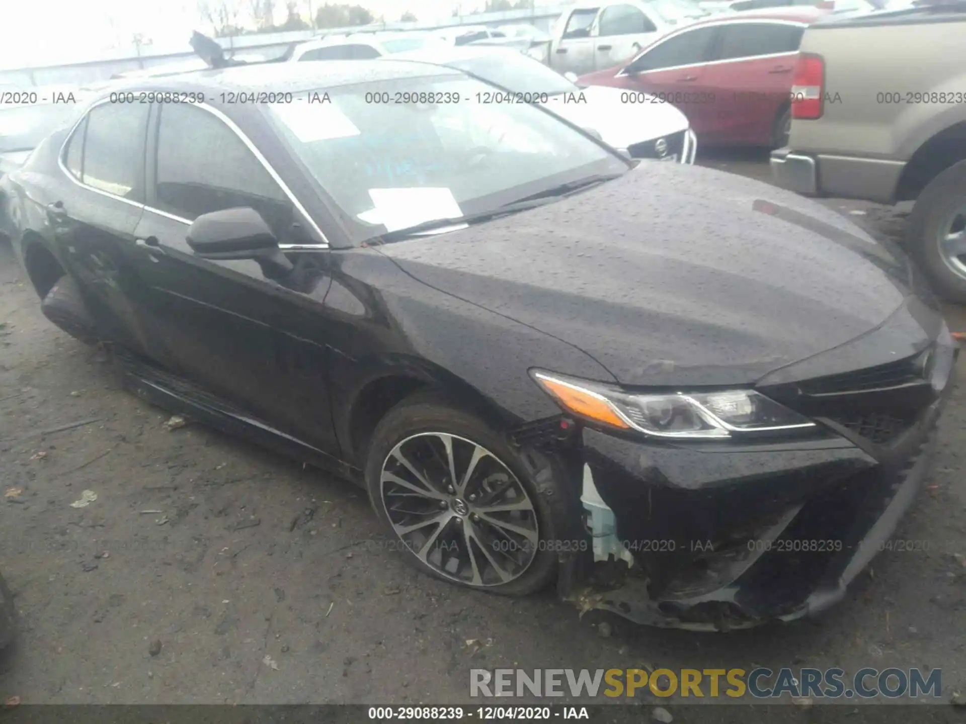 1 Photograph of a damaged car 4T1B11HK6KU171909 TOYOTA CAMRY 2019