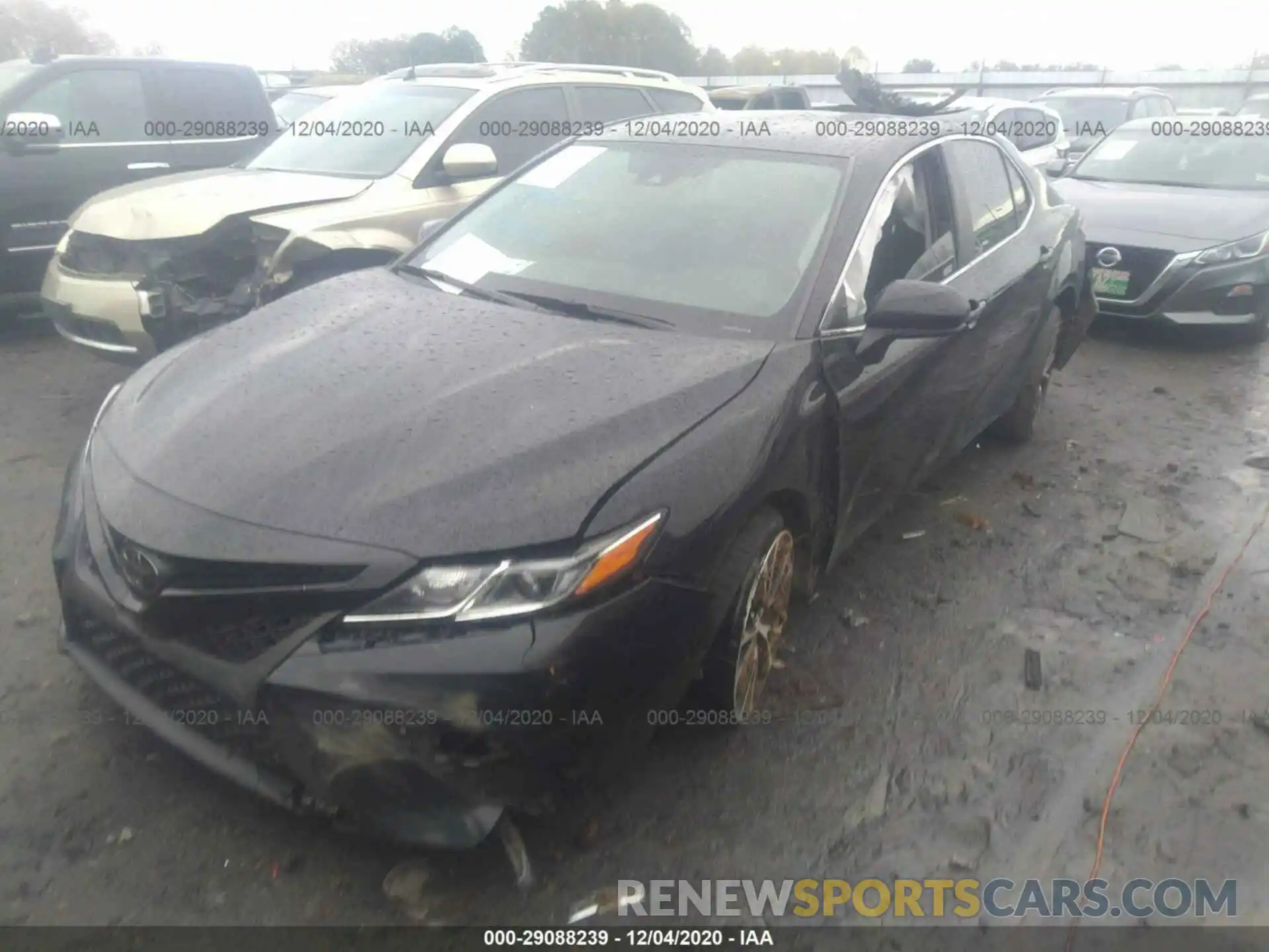 2 Photograph of a damaged car 4T1B11HK6KU171909 TOYOTA CAMRY 2019