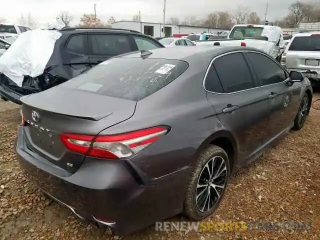 4 Photograph of a damaged car 4T1B11HK6KU172669 TOYOTA CAMRY 2019