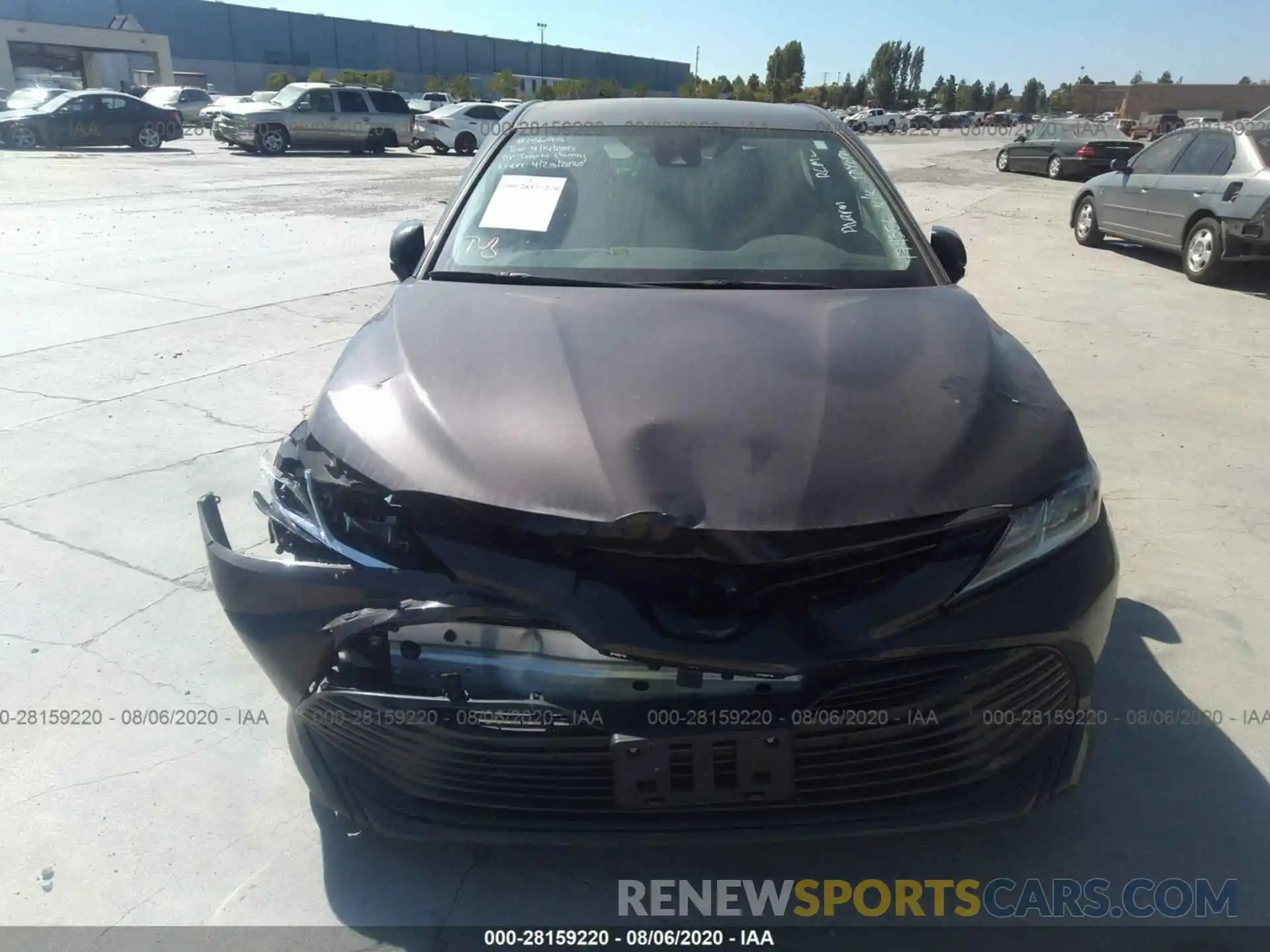 6 Photograph of a damaged car 4T1B11HK6KU174356 TOYOTA CAMRY 2019