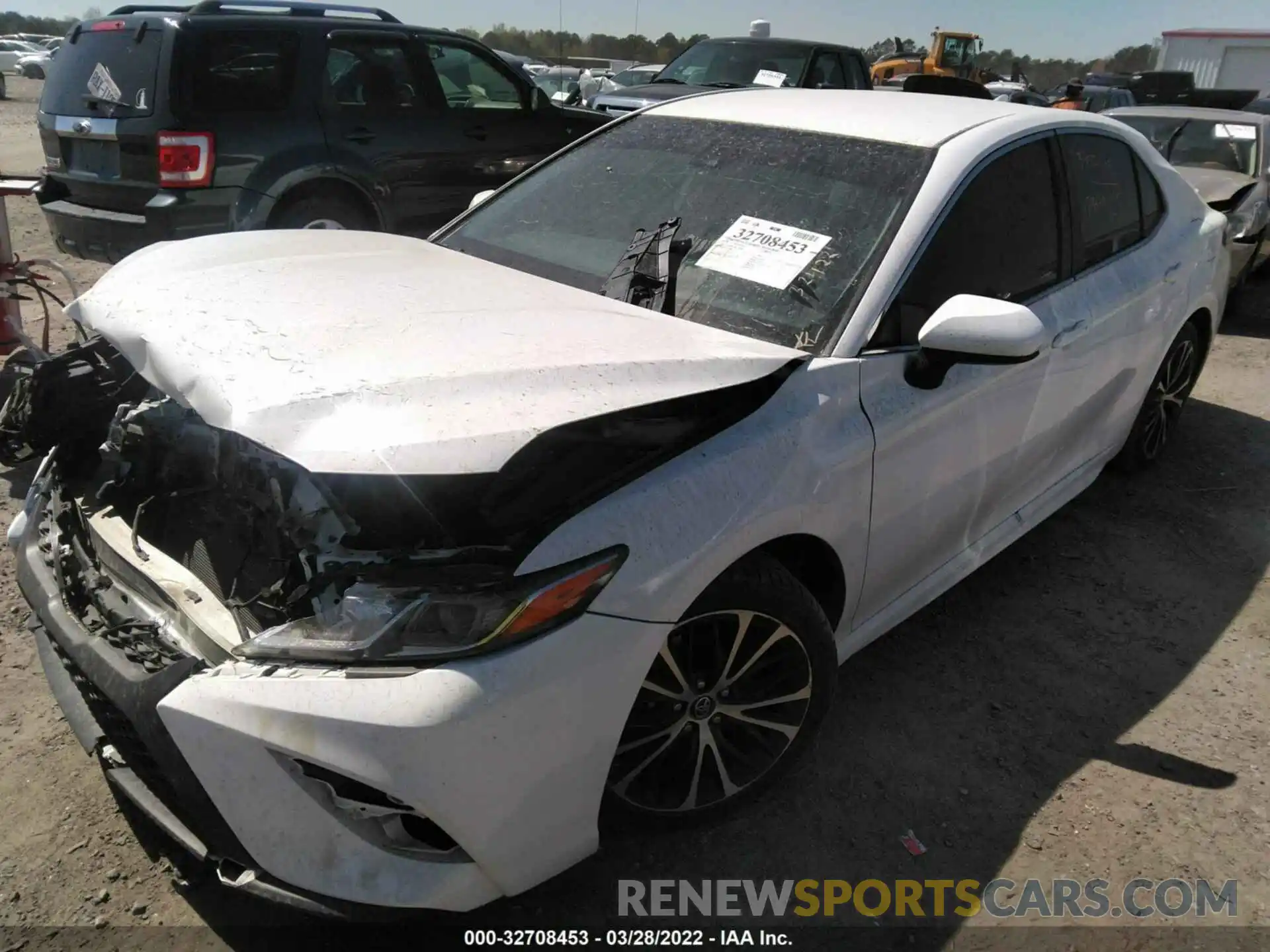 2 Photograph of a damaged car 4T1B11HK6KU174440 TOYOTA CAMRY 2019