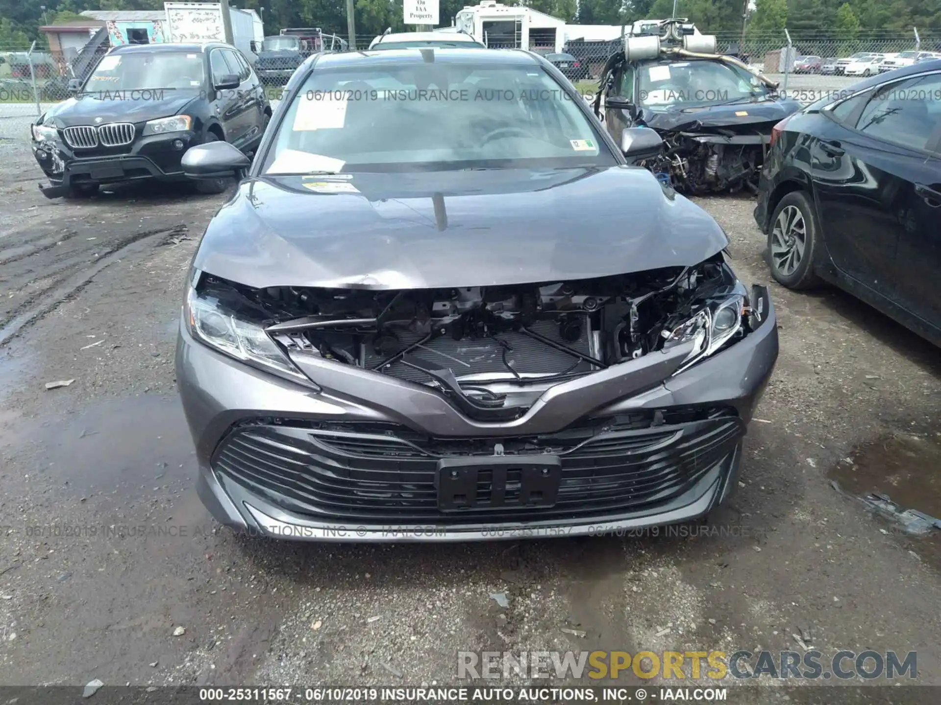 6 Photograph of a damaged car 4T1B11HK6KU174583 TOYOTA CAMRY 2019