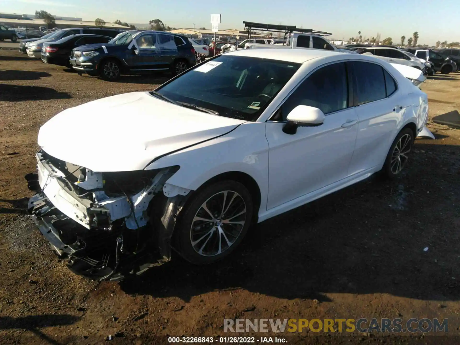 2 Photograph of a damaged car 4T1B11HK6KU174941 TOYOTA CAMRY 2019