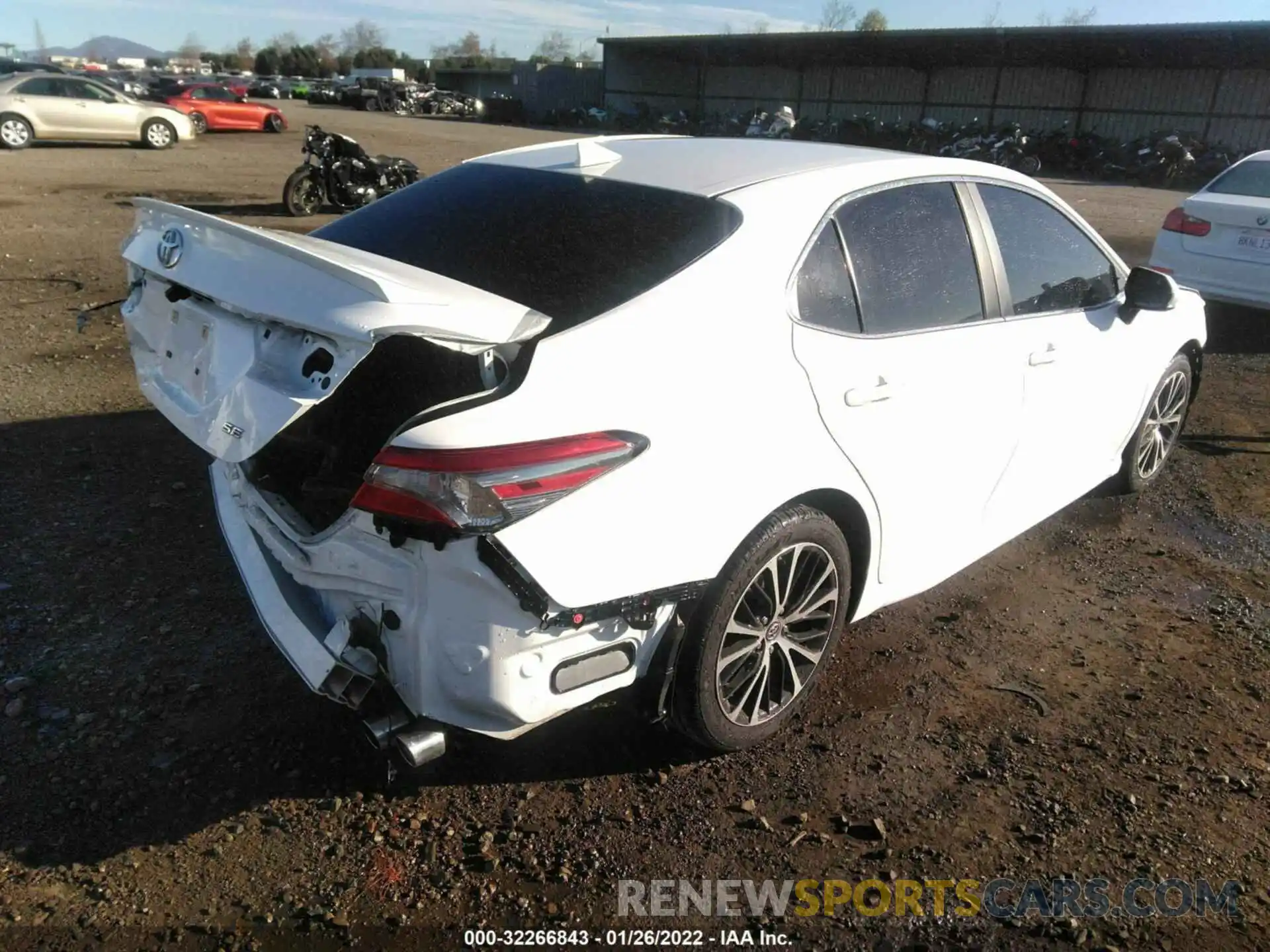 4 Photograph of a damaged car 4T1B11HK6KU174941 TOYOTA CAMRY 2019