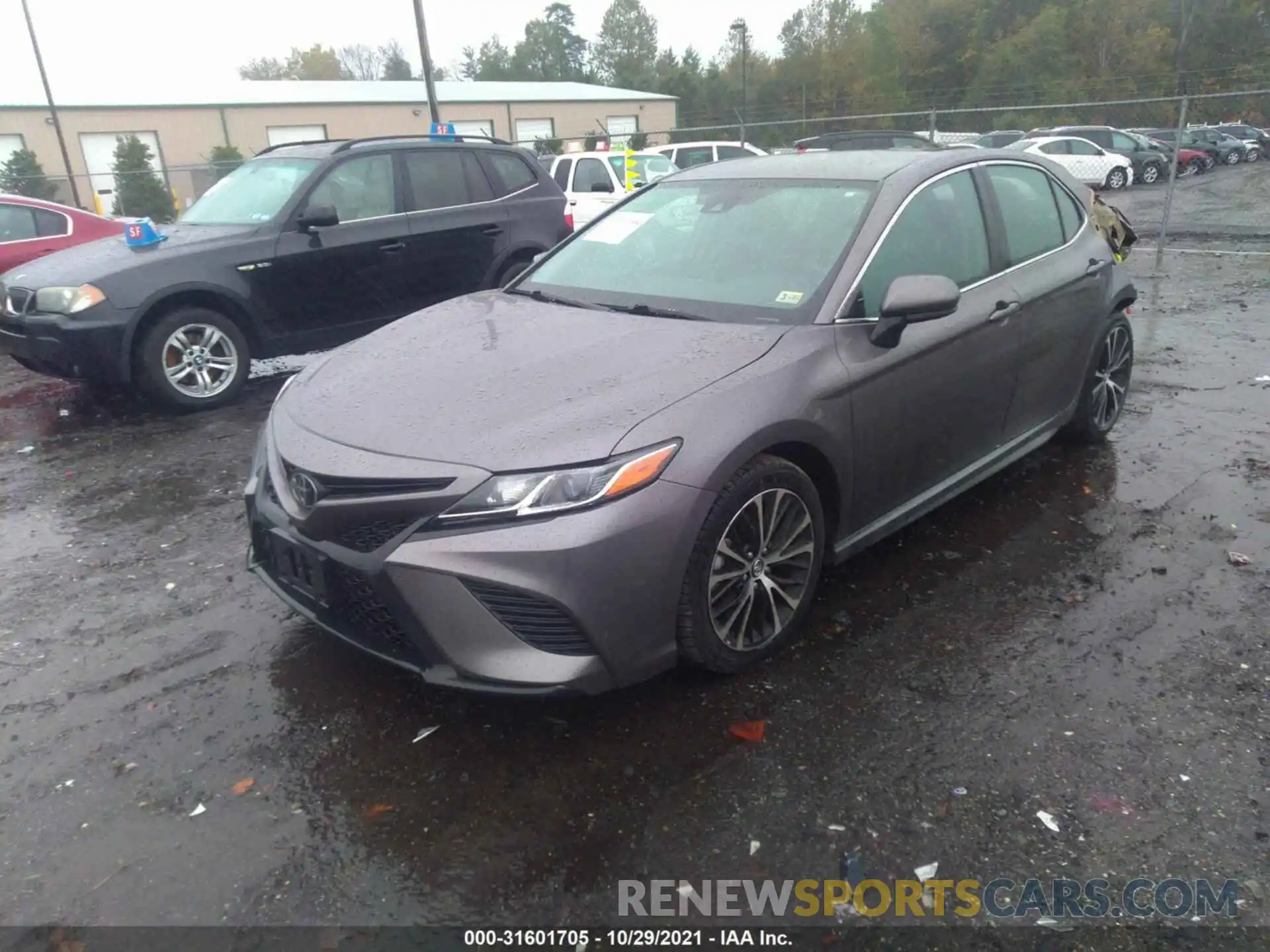 2 Photograph of a damaged car 4T1B11HK6KU174972 TOYOTA CAMRY 2019