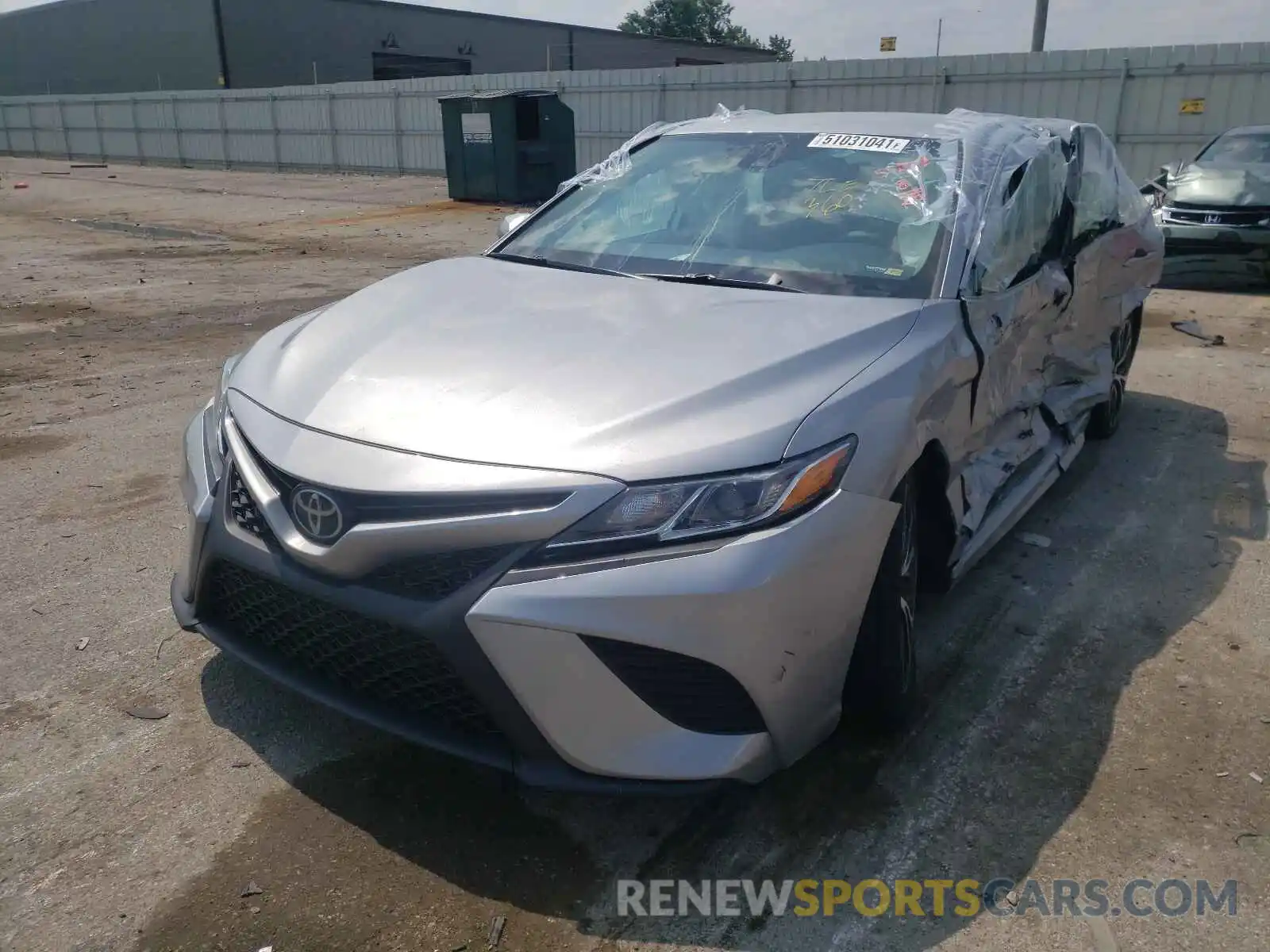 2 Photograph of a damaged car 4T1B11HK6KU175703 TOYOTA CAMRY 2019