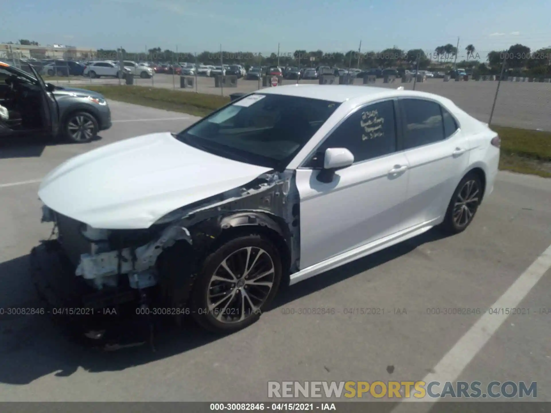 2 Photograph of a damaged car 4T1B11HK6KU176611 TOYOTA CAMRY 2019