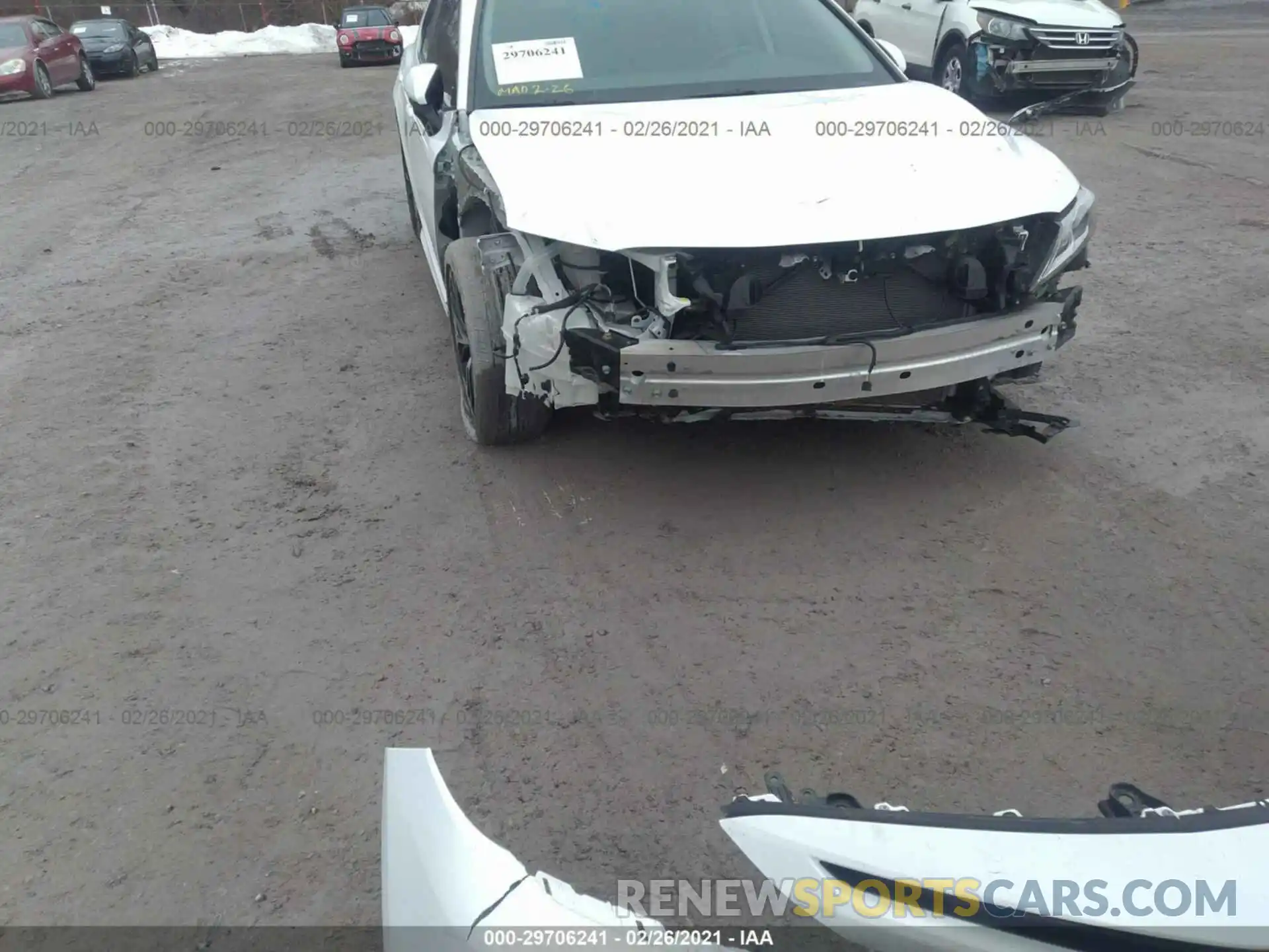 6 Photograph of a damaged car 4T1B11HK6KU177029 TOYOTA CAMRY 2019