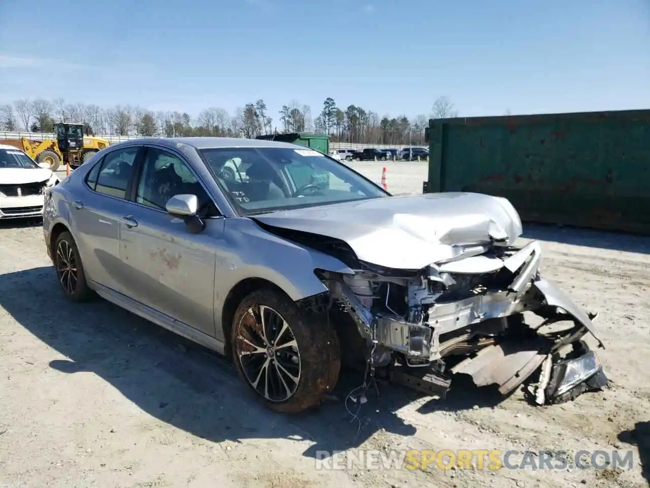 1 Photograph of a damaged car 4T1B11HK6KU178472 TOYOTA CAMRY 2019