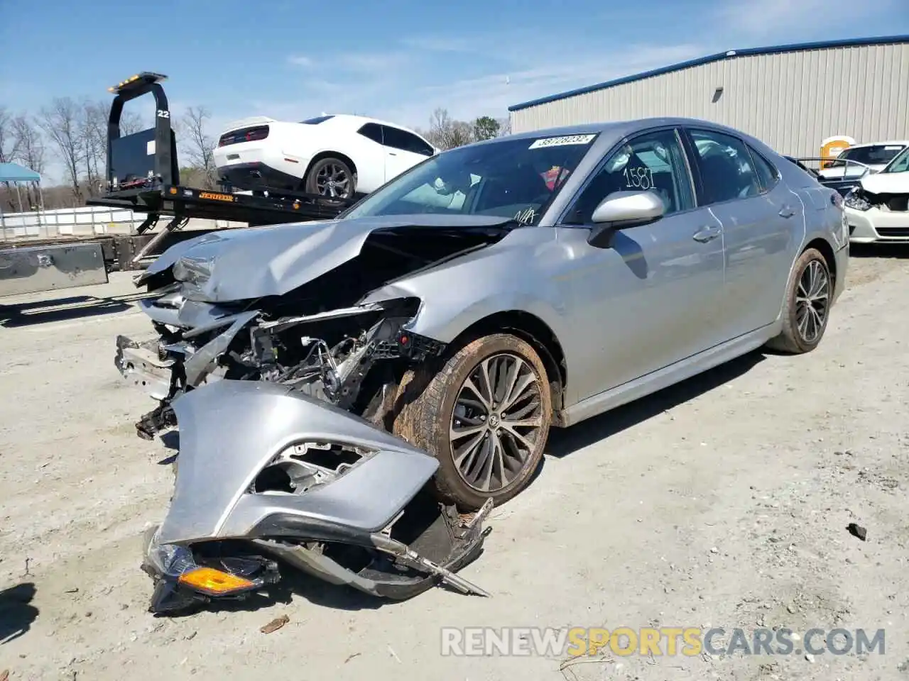 2 Photograph of a damaged car 4T1B11HK6KU178472 TOYOTA CAMRY 2019