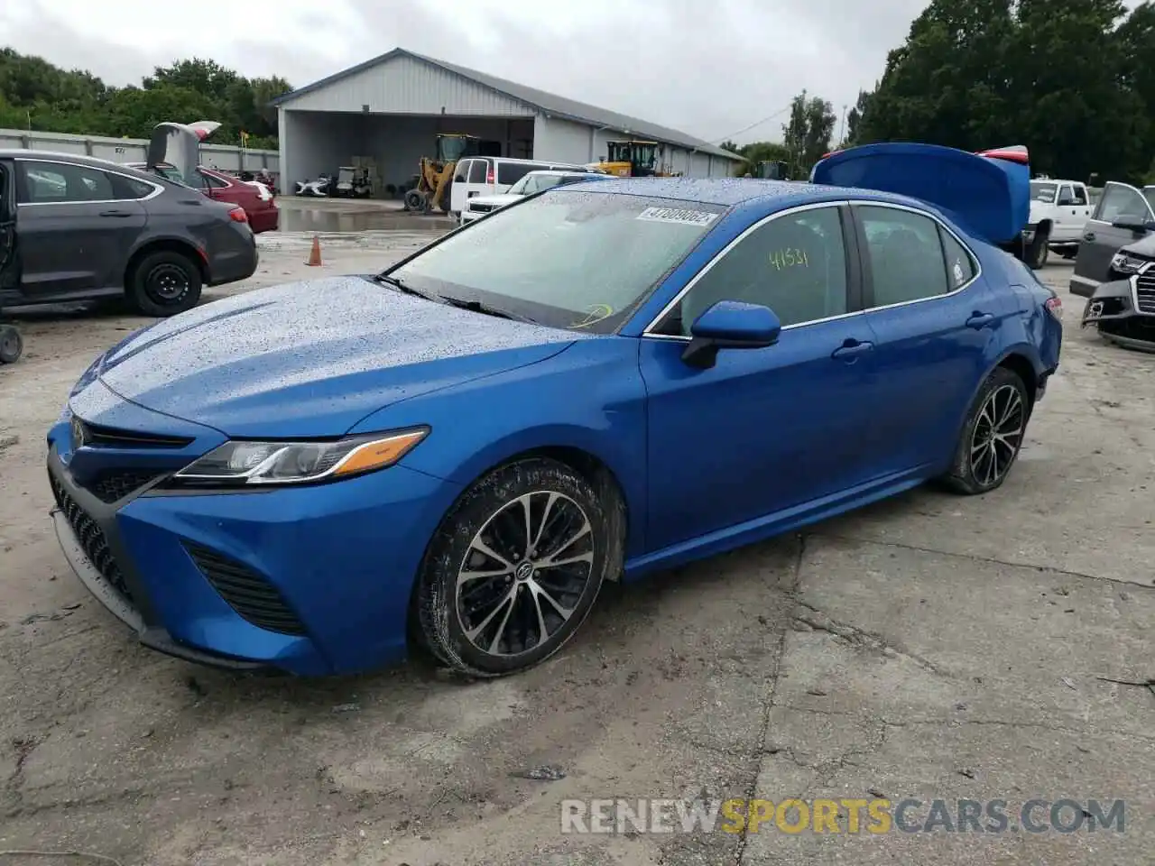 2 Photograph of a damaged car 4T1B11HK6KU178519 TOYOTA CAMRY 2019