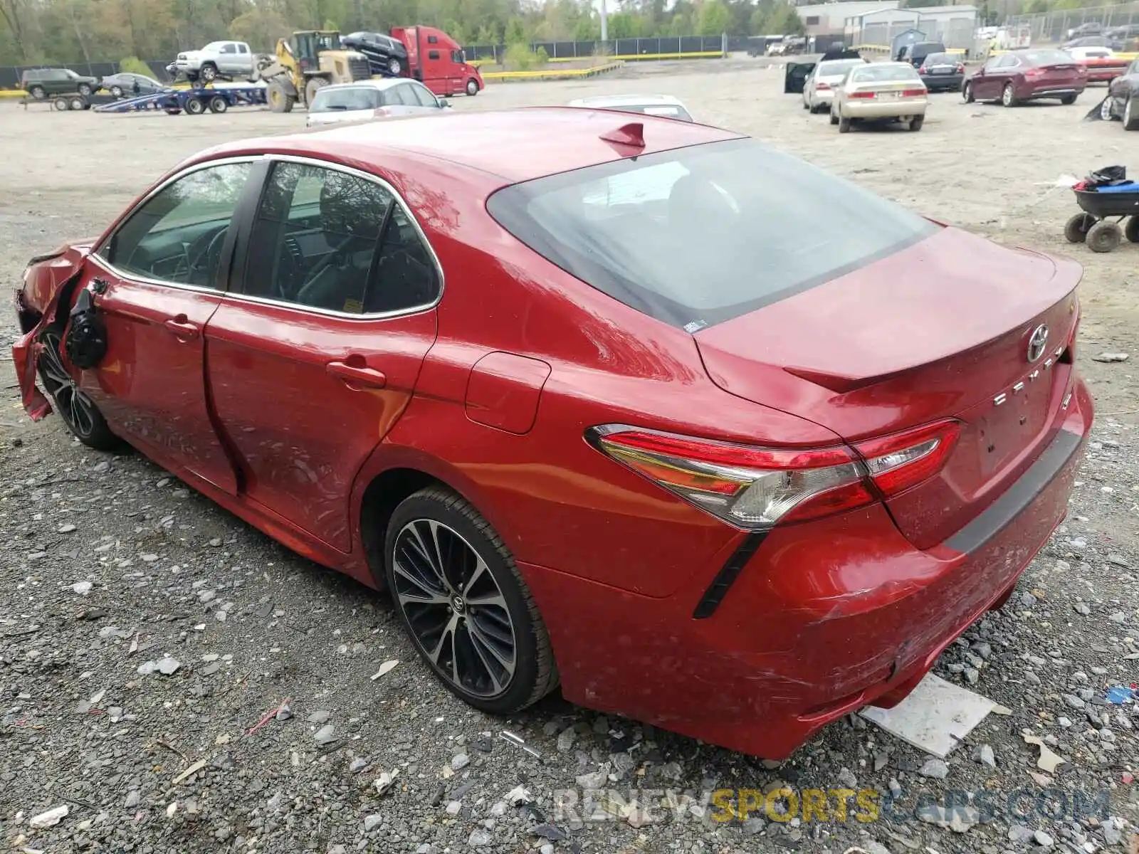 3 Фотография поврежденного автомобиля 4T1B11HK6KU180092 TOYOTA CAMRY 2019