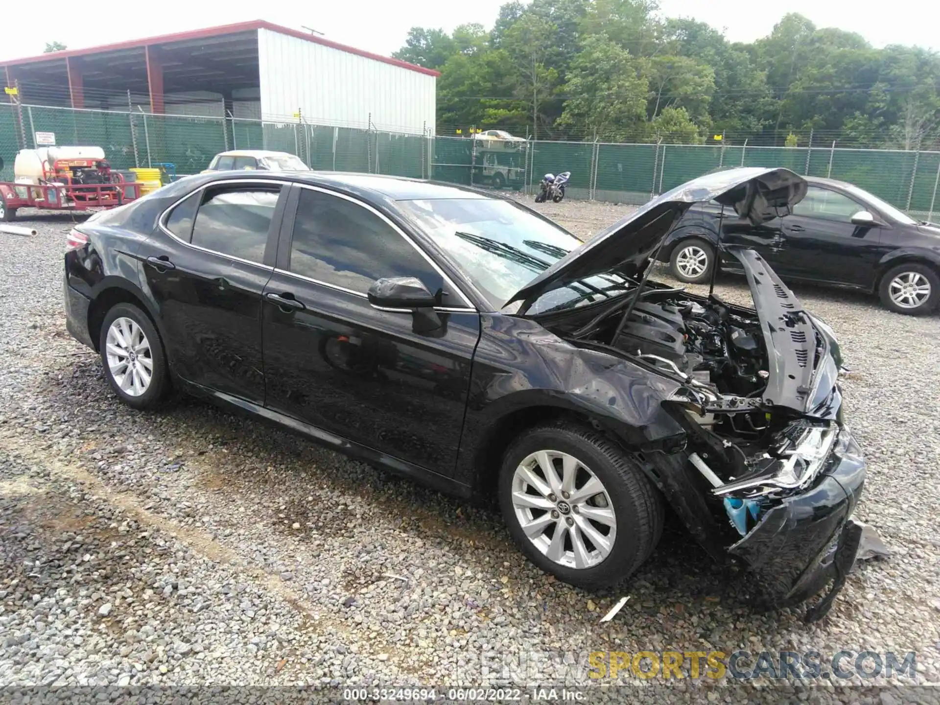 1 Photograph of a damaged car 4T1B11HK6KU180142 TOYOTA CAMRY 2019