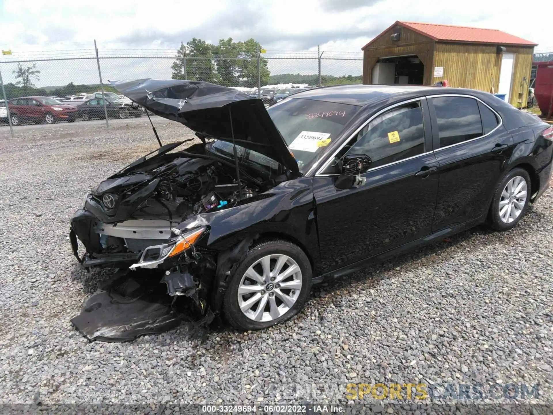 2 Photograph of a damaged car 4T1B11HK6KU180142 TOYOTA CAMRY 2019