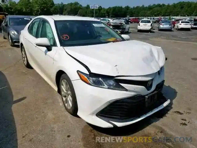 1 Photograph of a damaged car 4T1B11HK6KU180206 TOYOTA CAMRY 2019