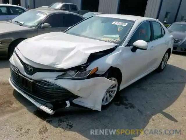 2 Photograph of a damaged car 4T1B11HK6KU180206 TOYOTA CAMRY 2019