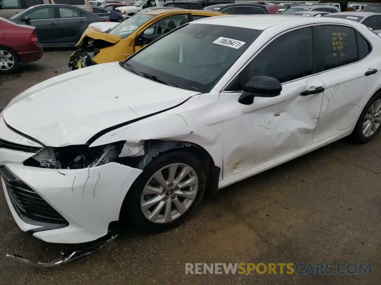 9 Photograph of a damaged car 4T1B11HK6KU180674 TOYOTA CAMRY 2019