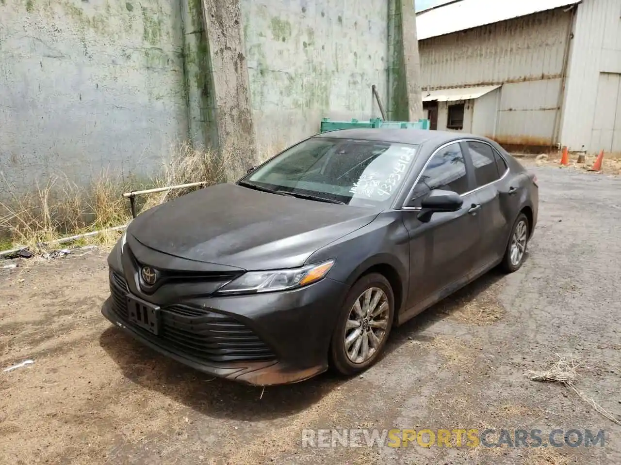 2 Фотография поврежденного автомобиля 4T1B11HK6KU180903 TOYOTA CAMRY 2019