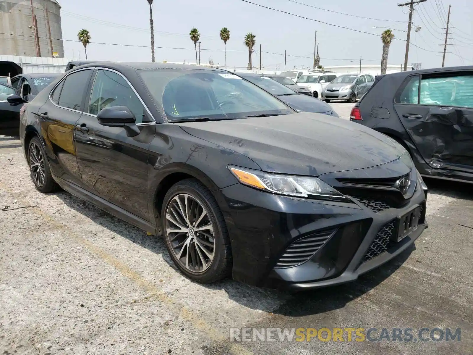 1 Photograph of a damaged car 4T1B11HK6KU182666 TOYOTA CAMRY 2019