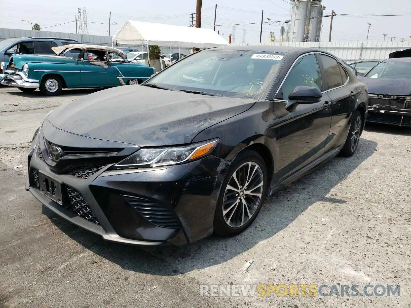 2 Photograph of a damaged car 4T1B11HK6KU182666 TOYOTA CAMRY 2019