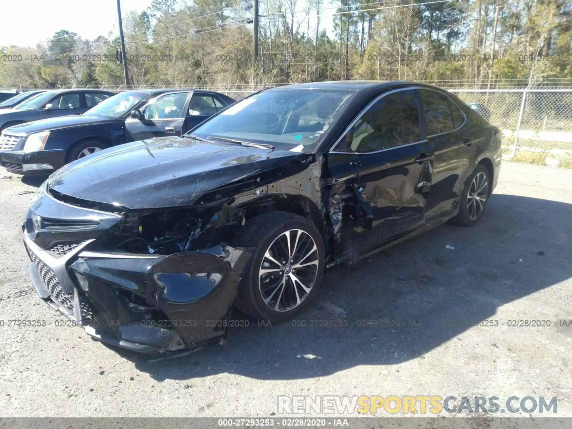 2 Photograph of a damaged car 4T1B11HK6KU183252 TOYOTA CAMRY 2019