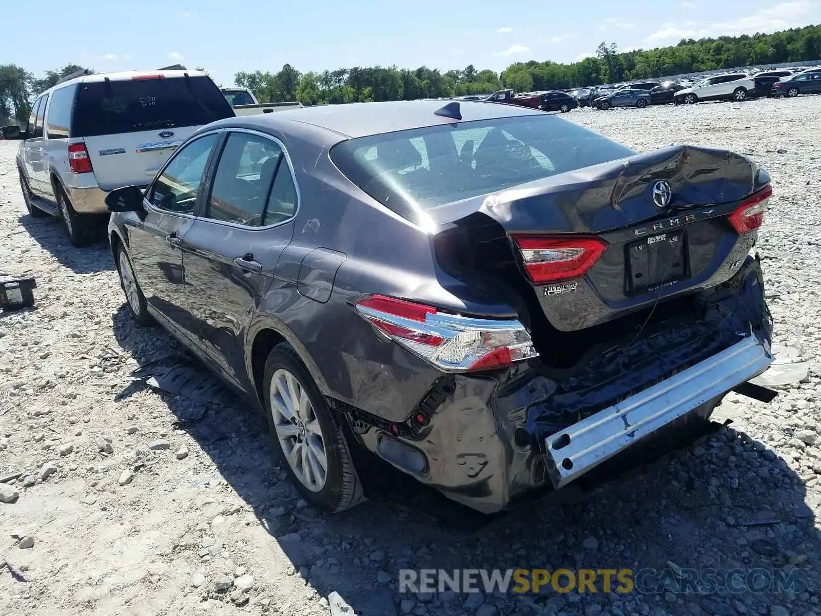 3 Photograph of a damaged car 4T1B11HK6KU184594 TOYOTA CAMRY 2019