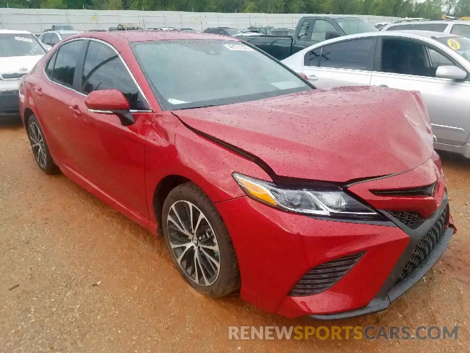 1 Photograph of a damaged car 4T1B11HK6KU184899 TOYOTA CAMRY 2019