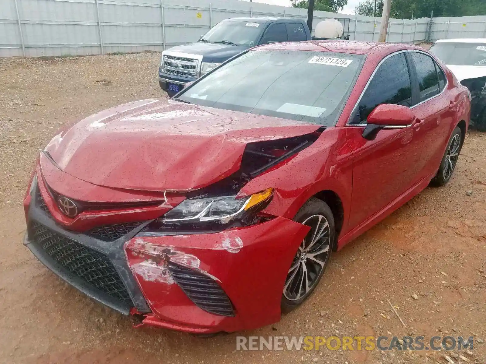 2 Photograph of a damaged car 4T1B11HK6KU184899 TOYOTA CAMRY 2019