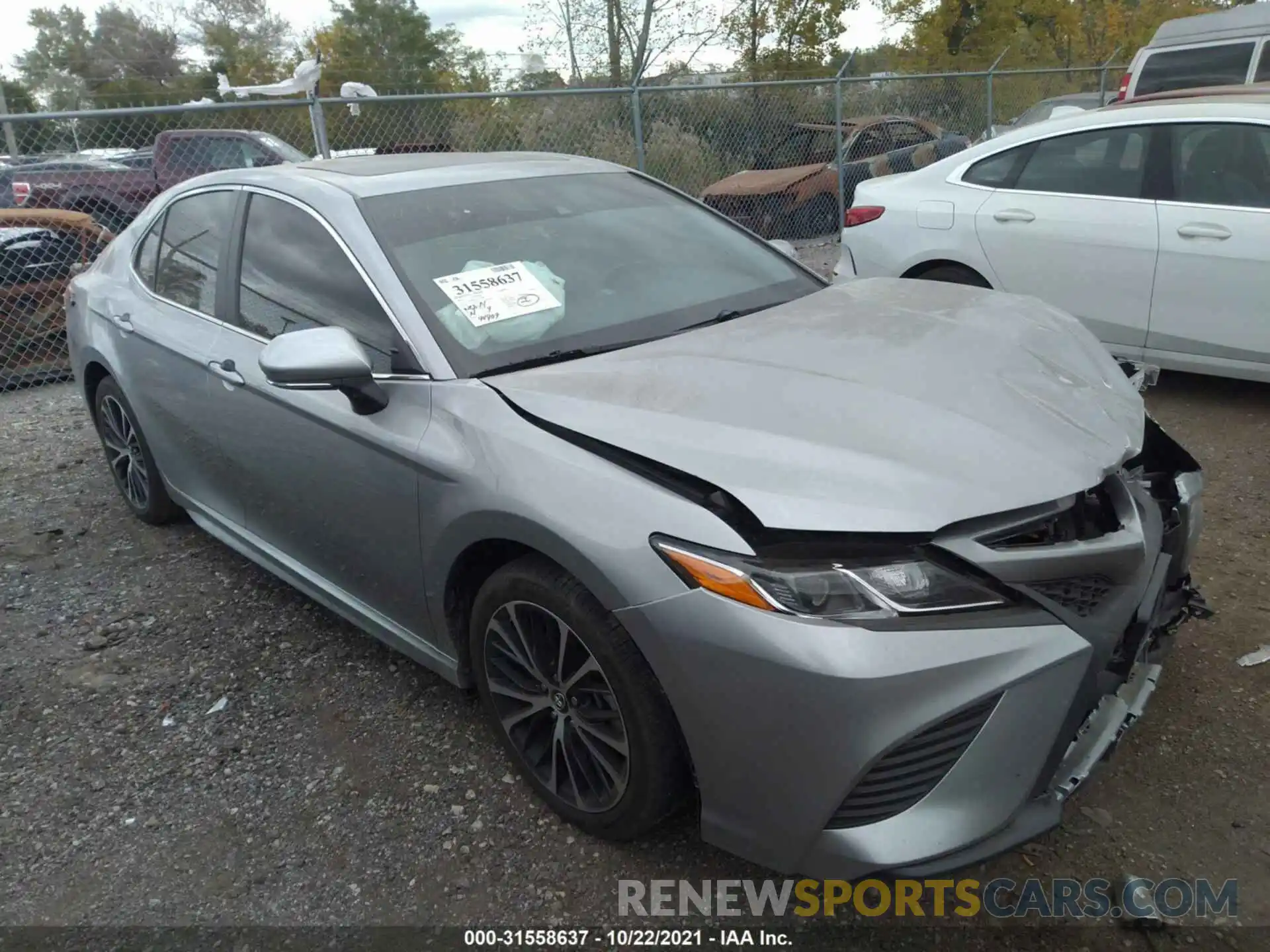 1 Photograph of a damaged car 4T1B11HK6KU185289 TOYOTA CAMRY 2019