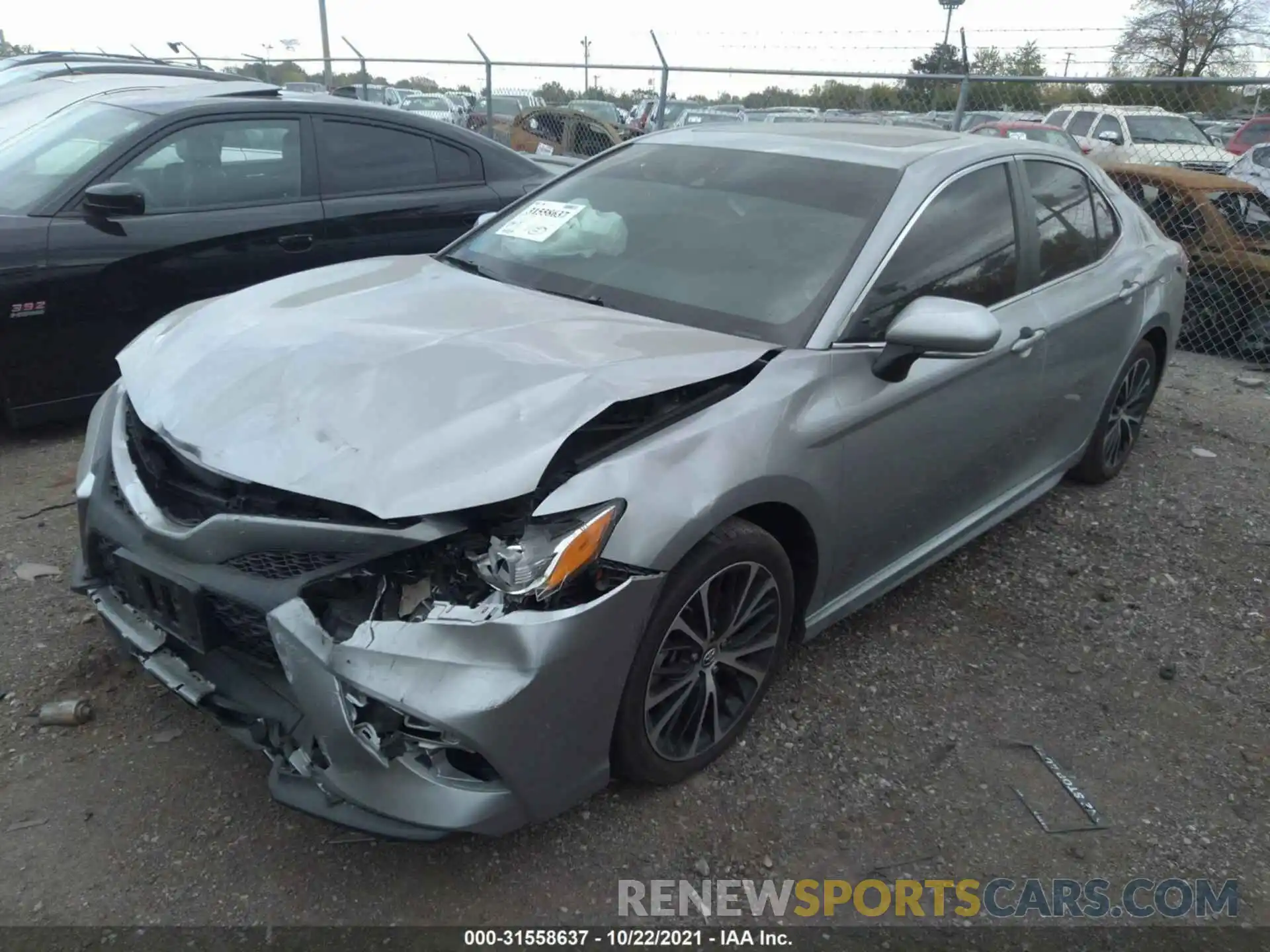 2 Photograph of a damaged car 4T1B11HK6KU185289 TOYOTA CAMRY 2019