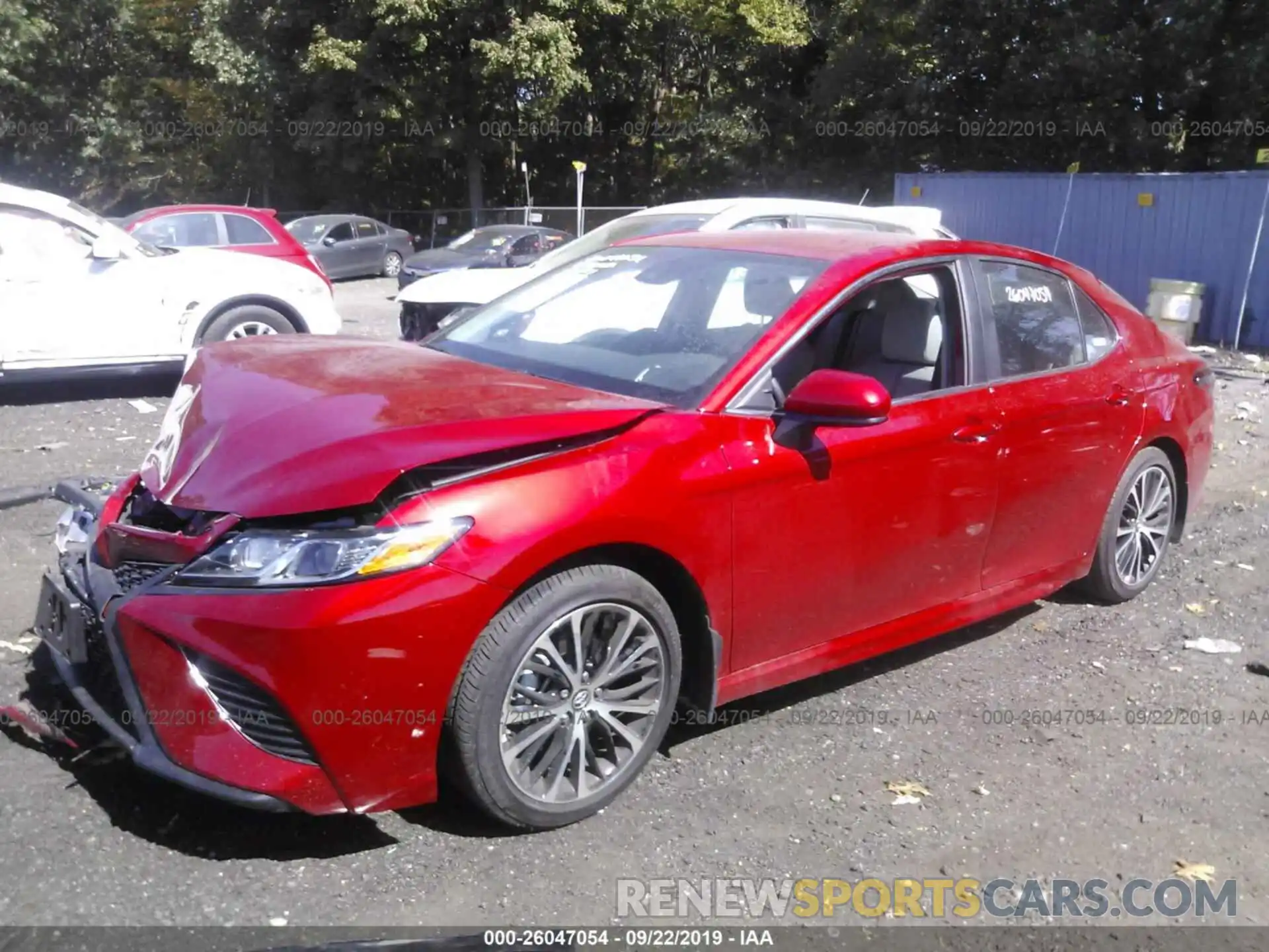 2 Photograph of a damaged car 4T1B11HK6KU186149 TOYOTA CAMRY 2019