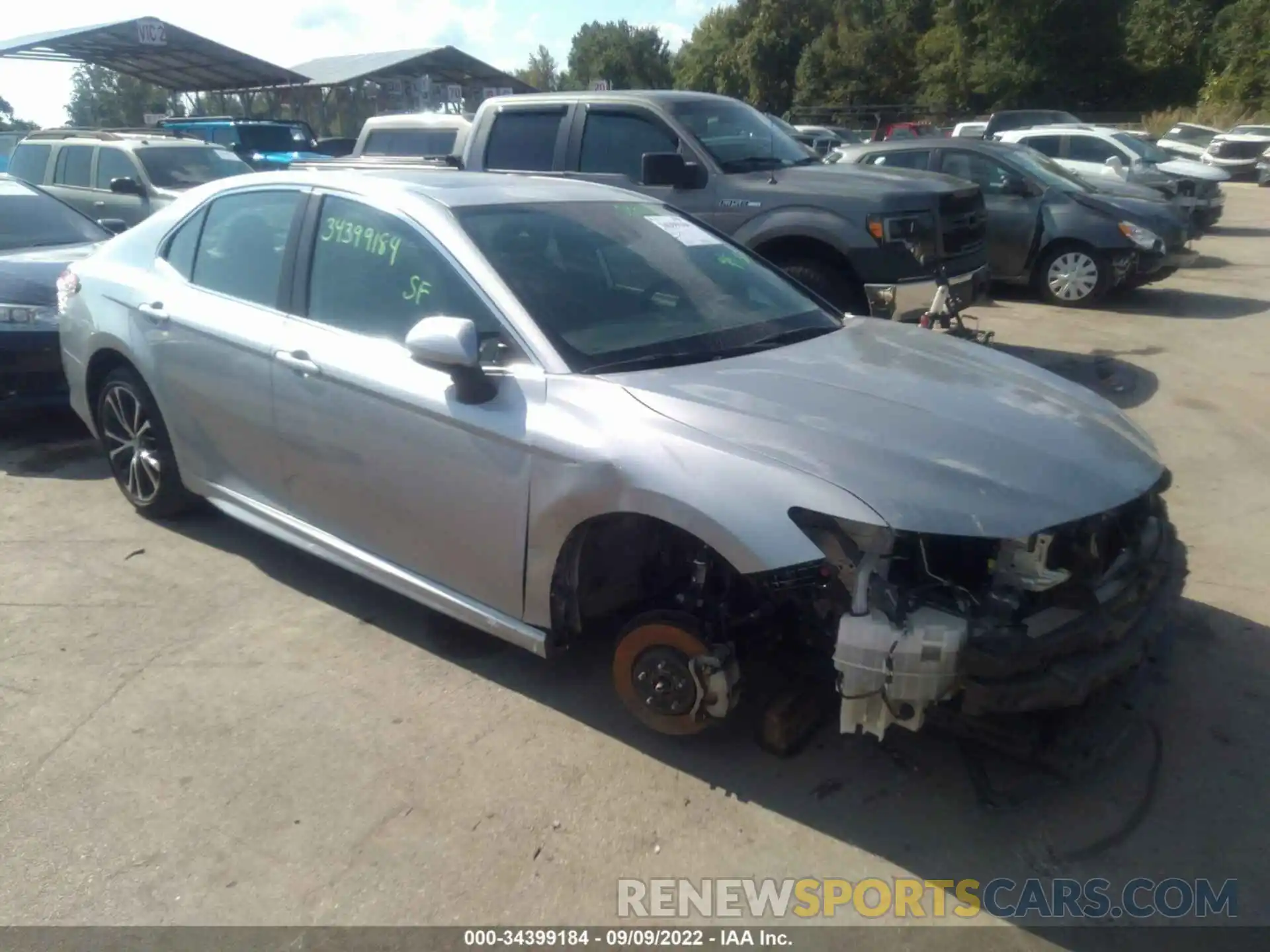 1 Photograph of a damaged car 4T1B11HK6KU188483 TOYOTA CAMRY 2019