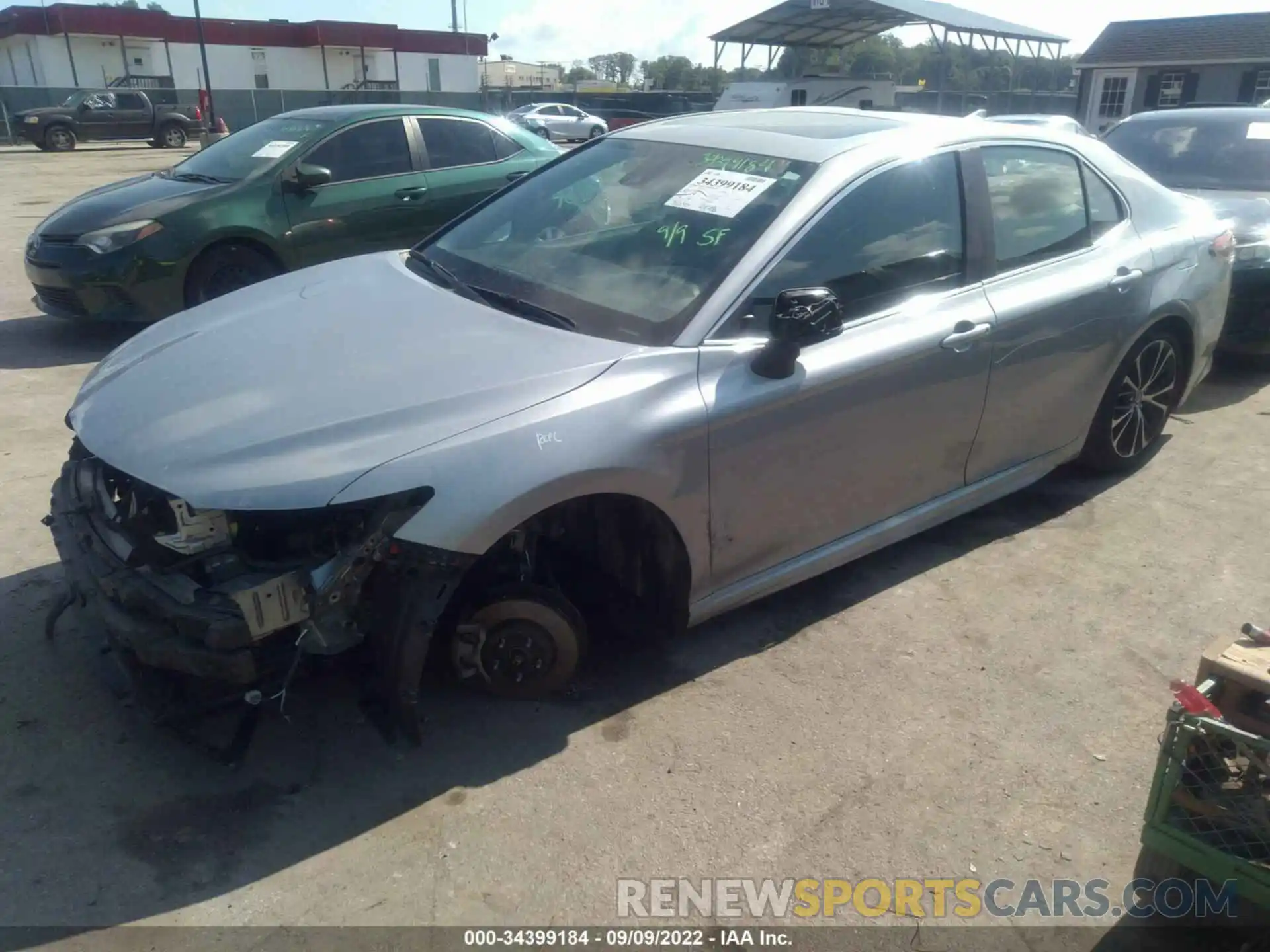 2 Photograph of a damaged car 4T1B11HK6KU188483 TOYOTA CAMRY 2019