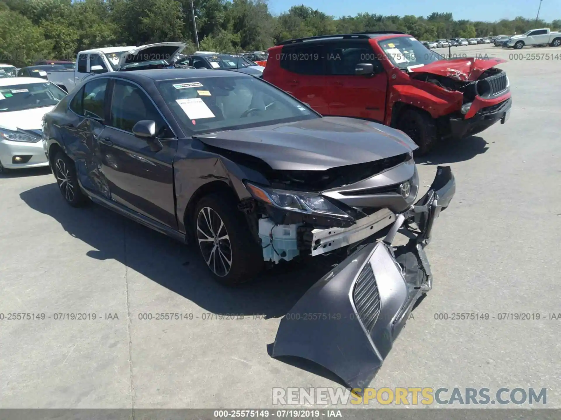 1 Photograph of a damaged car 4T1B11HK6KU188810 TOYOTA CAMRY 2019