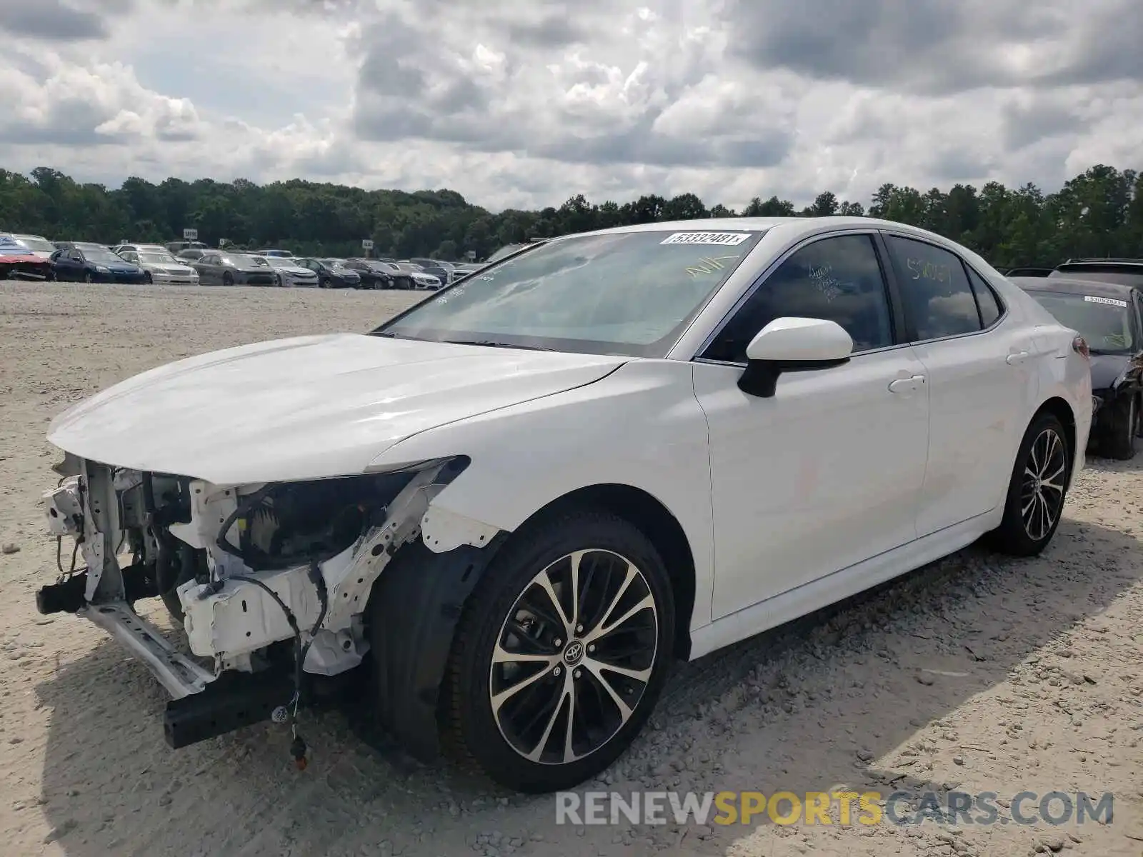 2 Photograph of a damaged car 4T1B11HK6KU189178 TOYOTA CAMRY 2019