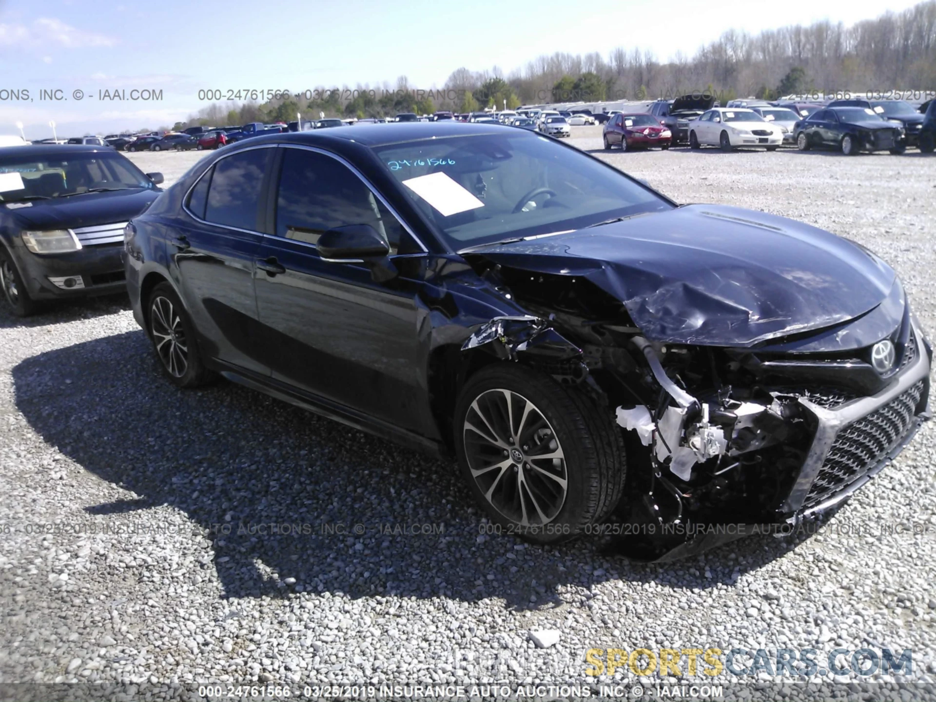 1 Photograph of a damaged car 4T1B11HK6KU189259 TOYOTA CAMRY 2019