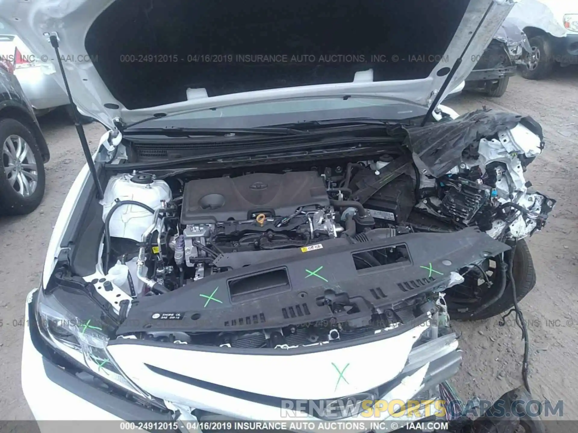 10 Photograph of a damaged car 4T1B11HK6KU189505 TOYOTA CAMRY 2019