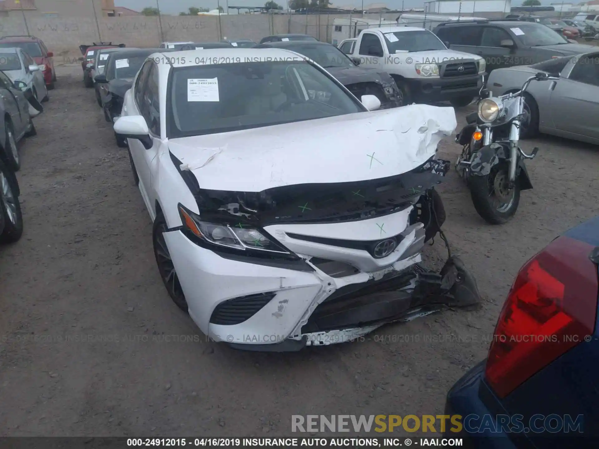 6 Photograph of a damaged car 4T1B11HK6KU189505 TOYOTA CAMRY 2019