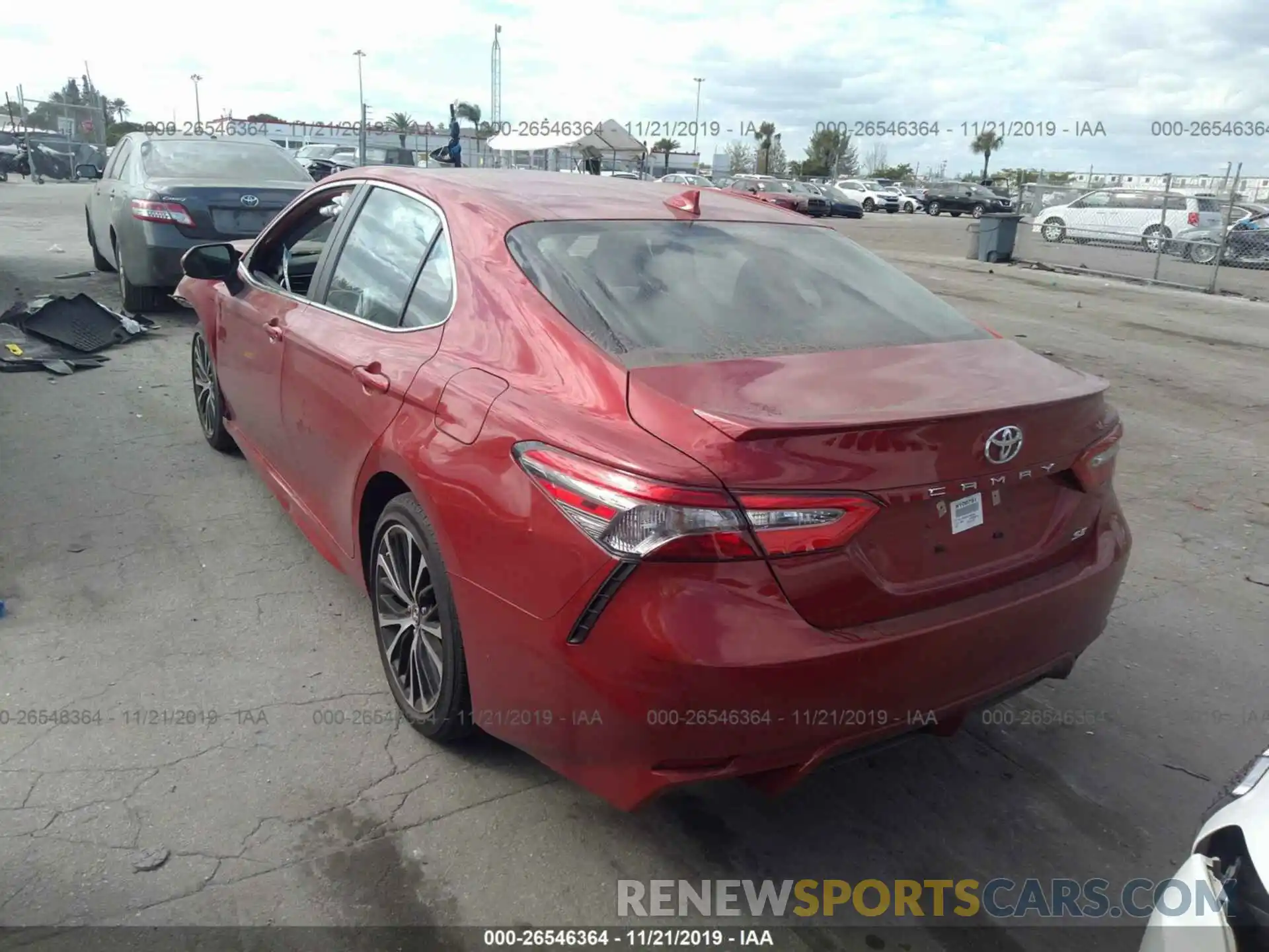 3 Photograph of a damaged car 4T1B11HK6KU189536 TOYOTA CAMRY 2019