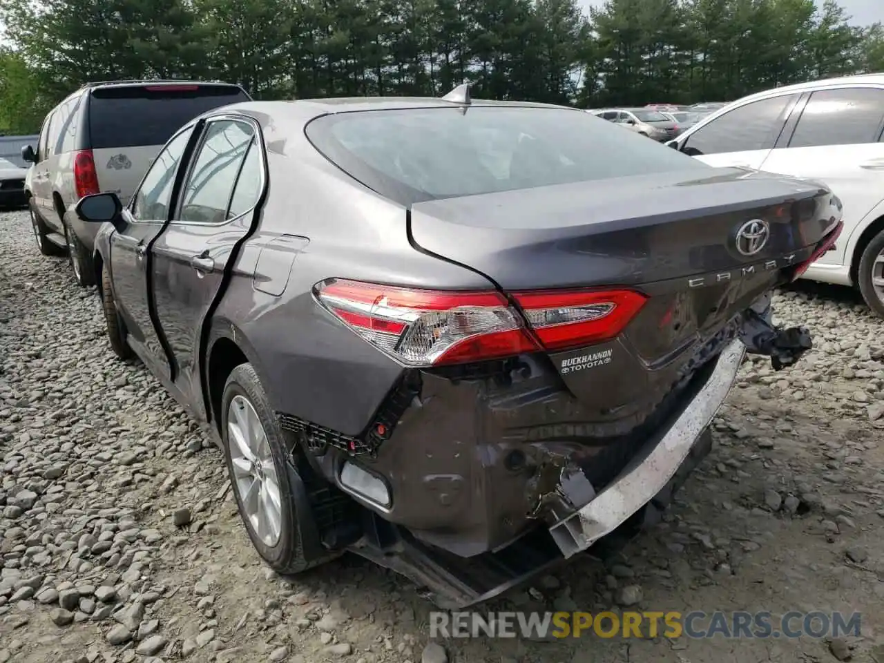 3 Photograph of a damaged car 4T1B11HK6KU190329 TOYOTA CAMRY 2019