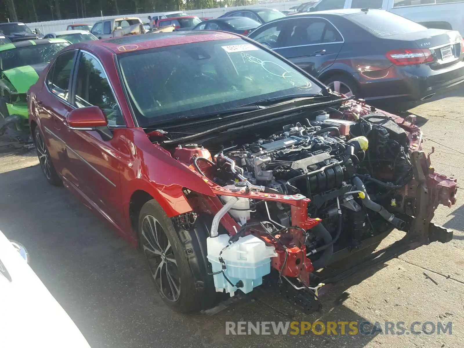 1 Photograph of a damaged car 4T1B11HK6KU190427 TOYOTA CAMRY 2019